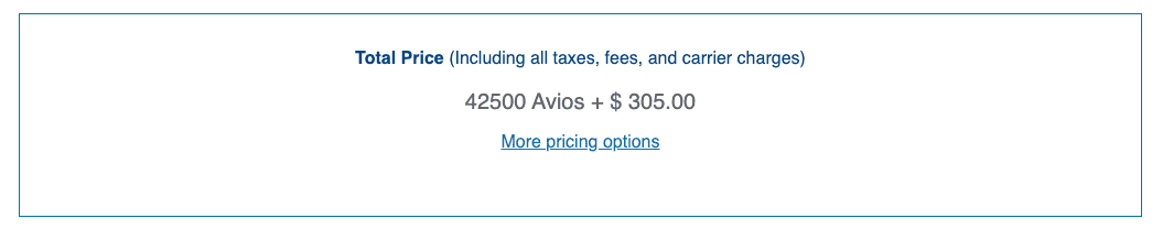 British Airways 787-8 Premium Economy - Award Availability